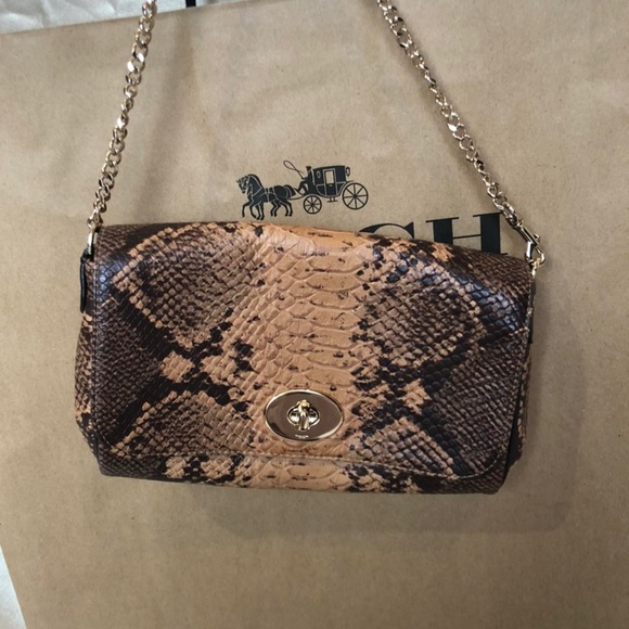 Coach Snake Mini Ruby Crossbody Handbag - Picture 5 of 7